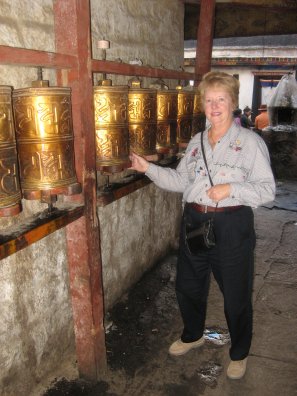 Fran in Tibet